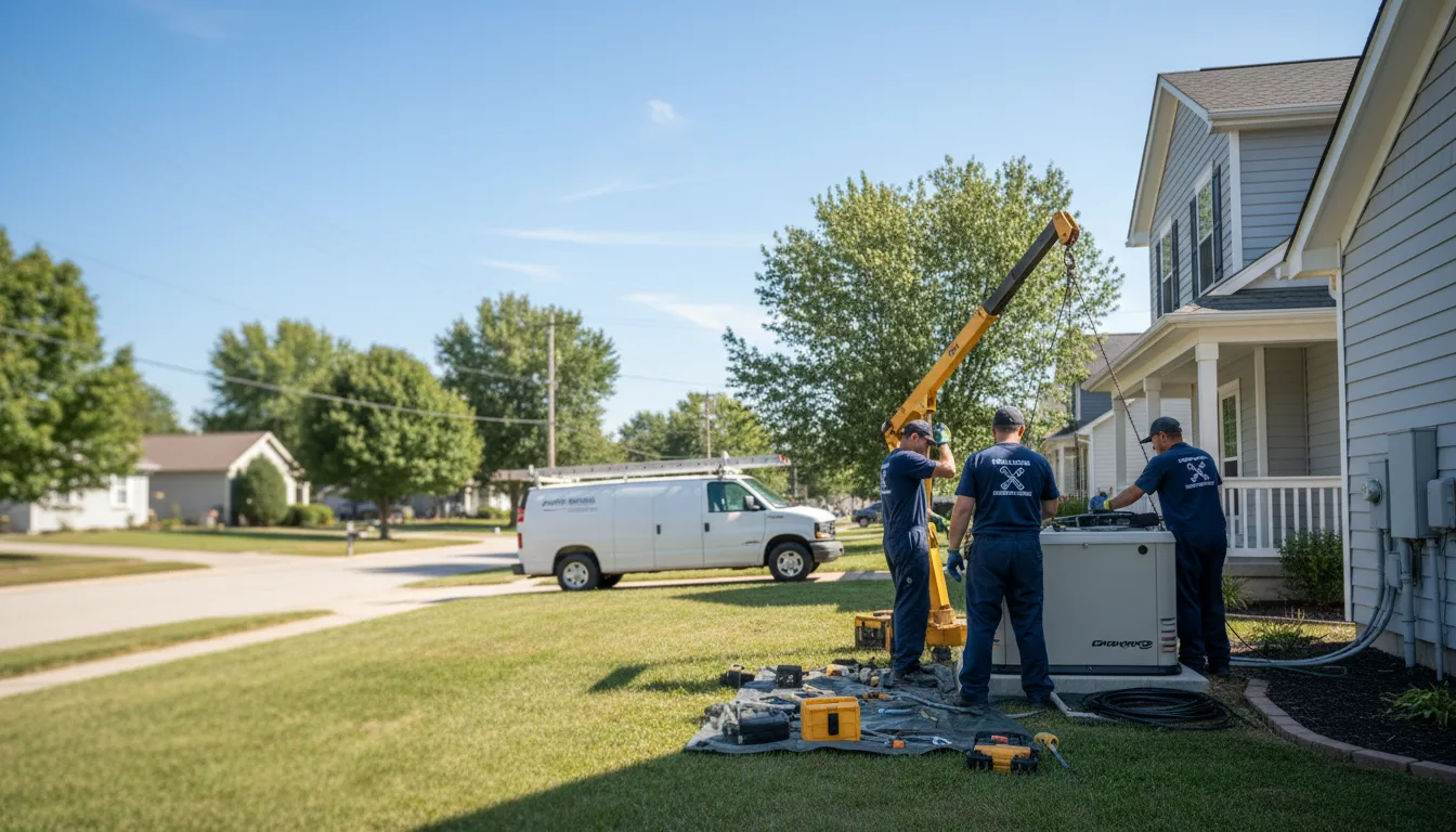 Generator Installation in Auburntown, TN near me